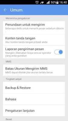 GO SMS Language Indonesian android App screenshot 1